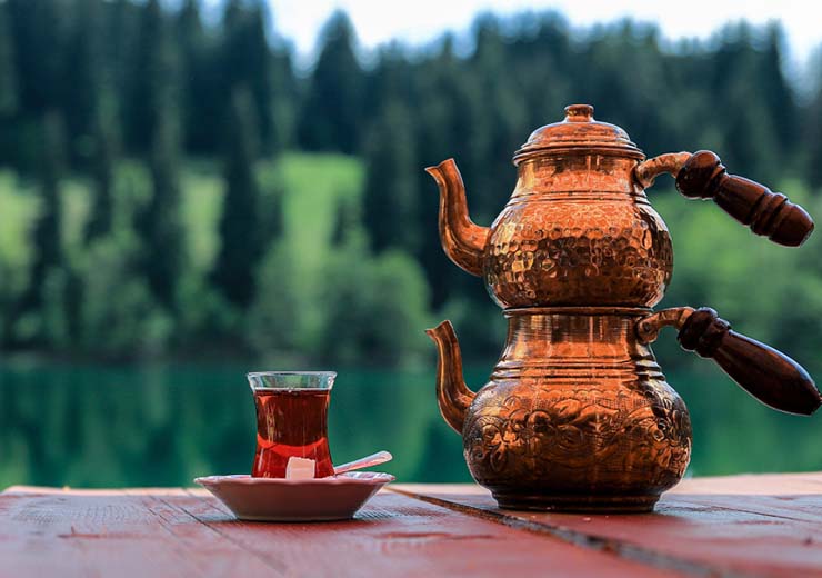 Ricetta del tè tipico turco